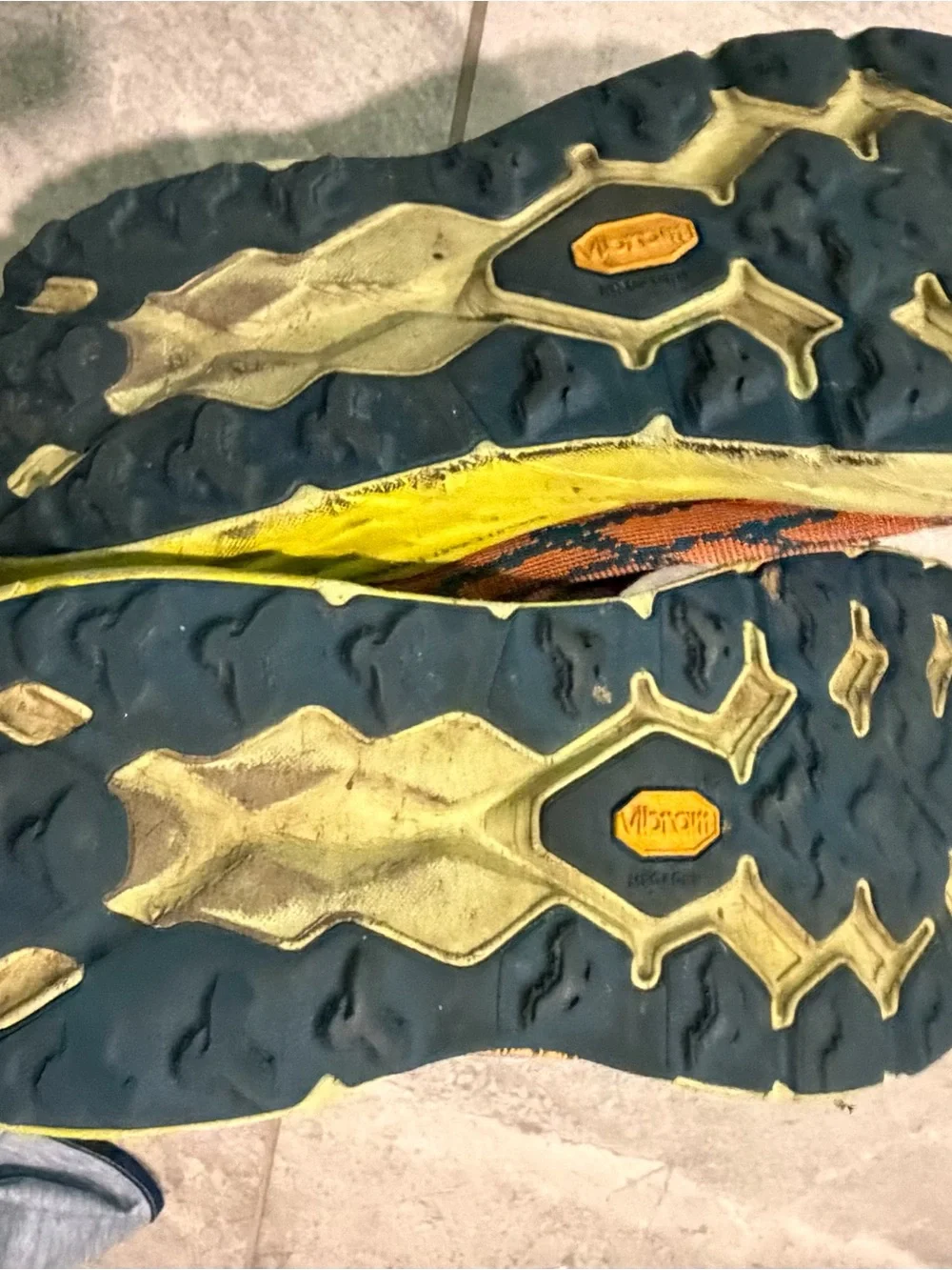 Hoka One One breathable teal